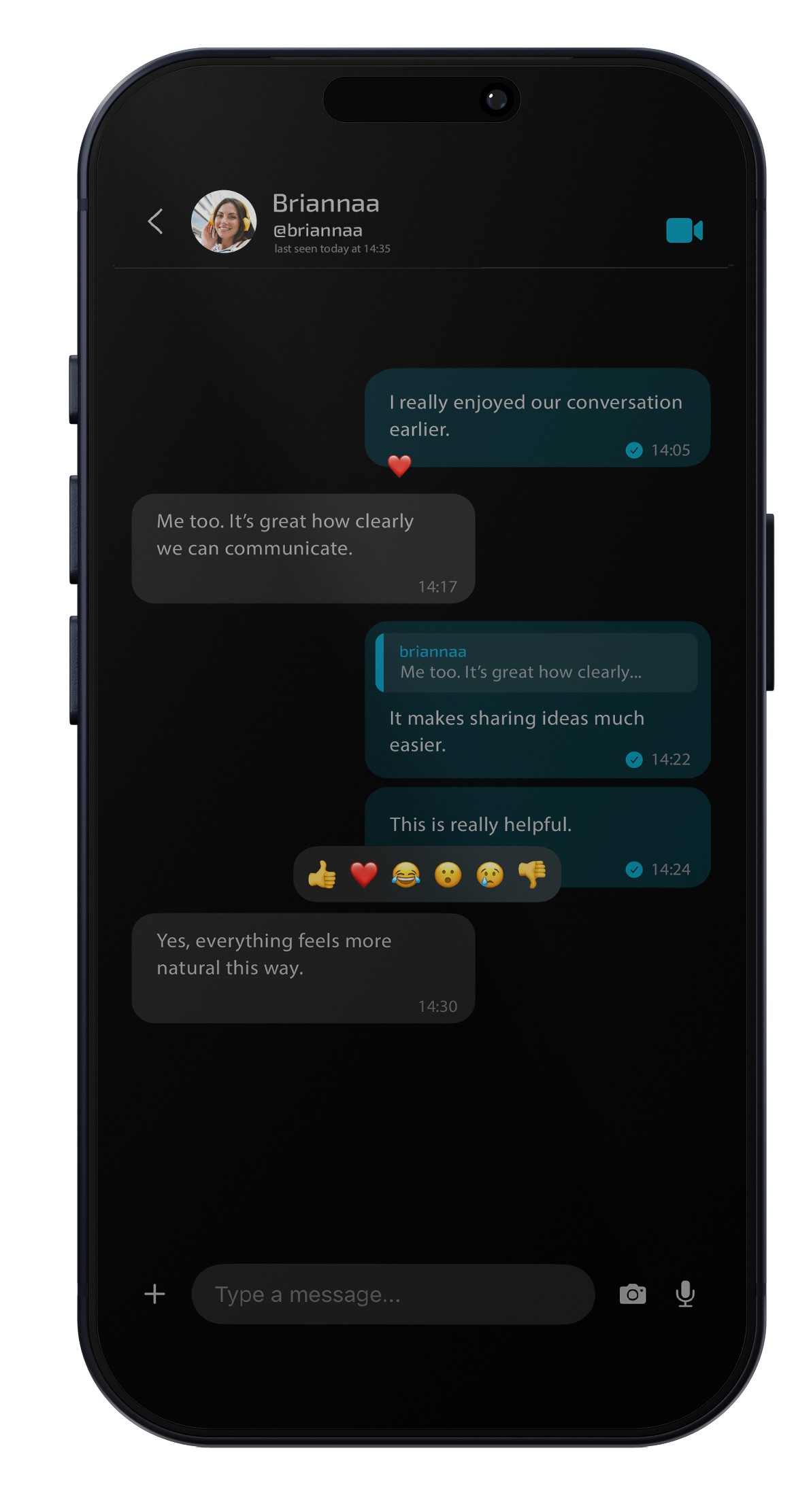 Chat screenshot